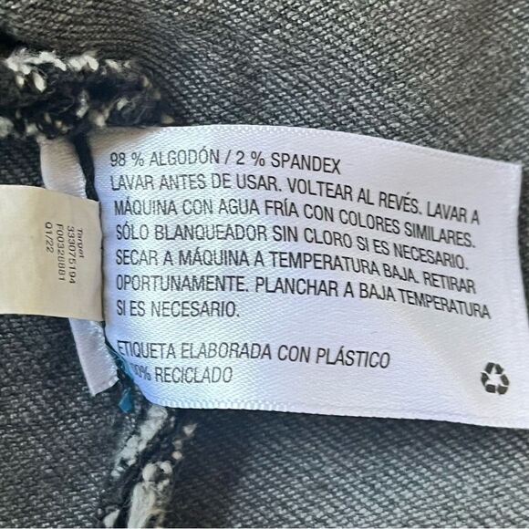 Girls Art Class Washed Black Mini Skirt Overalls Size L 10/12 - Picture 6 of 7